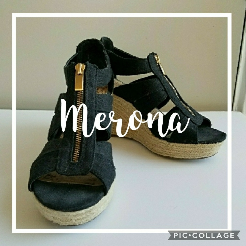 Merona wedge shoes